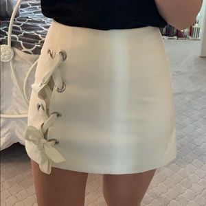 NWOT White Skirt